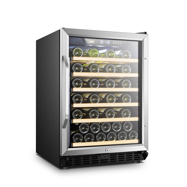 Lanbo 52 Bottle Single Zone Wine Cooler - Lw52S