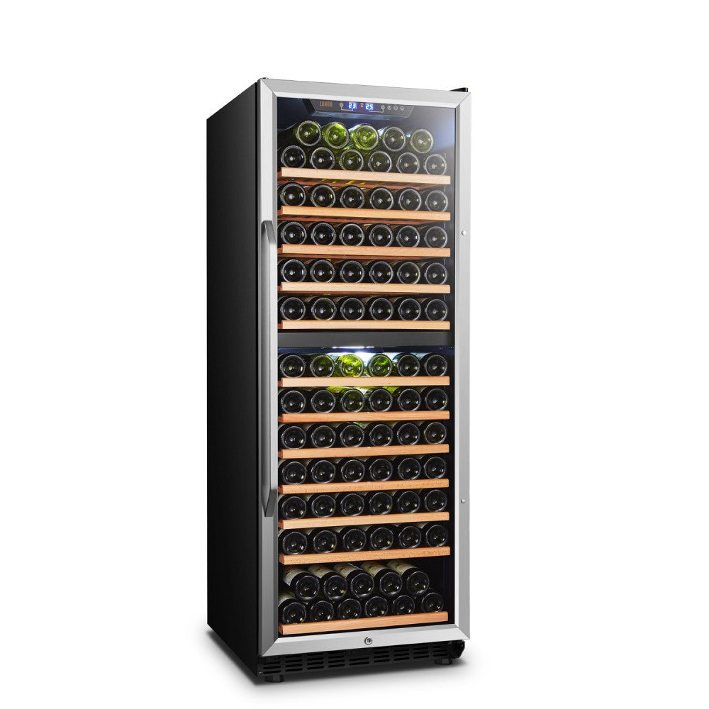 Lanbo 138 Bottle Dual Zone Wine Cooler - Lw142D