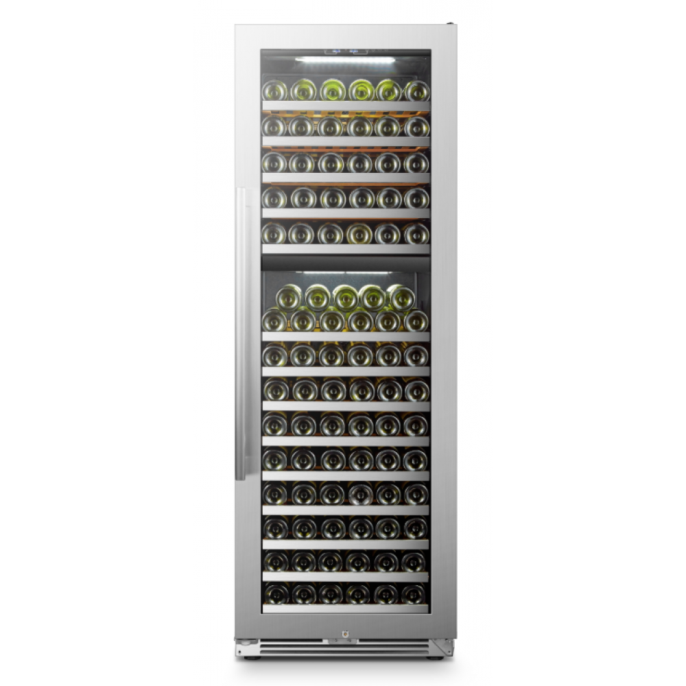 Lanbopro 153 Bottle Dual Zone Wine Cooler - Lp168D