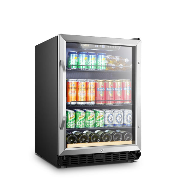 Lanbo 110 Cans 6 Bottles Beverage Cooler - Lb148Bc