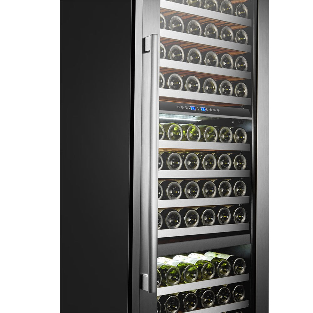 Lanbopro 143 Bottle Triple Zone Wine Cooler - Lp168T