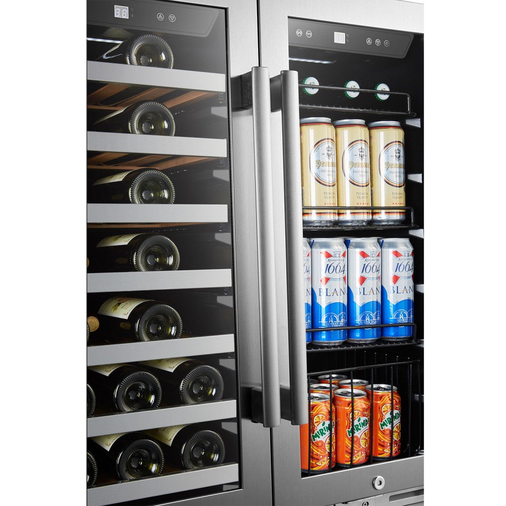 Lanbopro 30 Inch Wine And Beverage Cooler - Lp66B