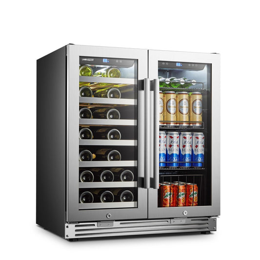 Lanbopro 30 Inch Wine And Beverage Cooler - Lp66B