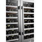 Lanbopro 62 Bottle Dual Door Wine Cooler - Lp66D