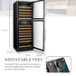 Lanbo 162 Bottle Dual Door Wine Cooler - Lw162Dd