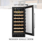 Lanbo 33 Bottle Single Zone Wine Cooler - Lw33S