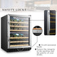 Lanbo 46 Bottle Dual Zone Wine Cooler - Lw46D