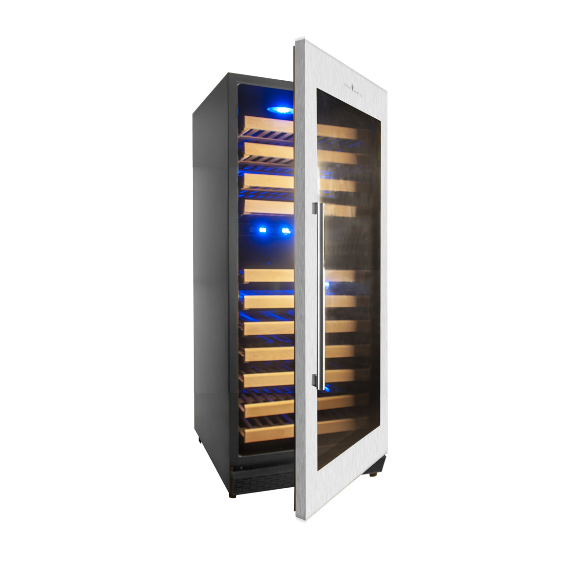 100 Bottle Upright Dual Zone Wine Fridge For Home- KBU100DX