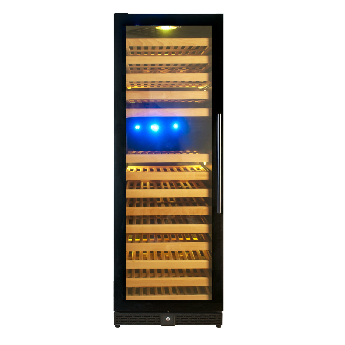 164 Bottle Large Wine Refrigerator With Glass Door-KBU170DX