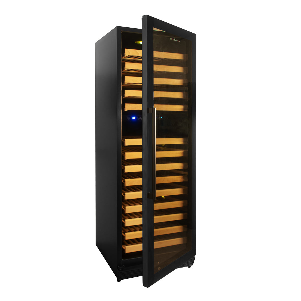 164 Bottle Large Wine Refrigerator With Glass Door-KBU170DX