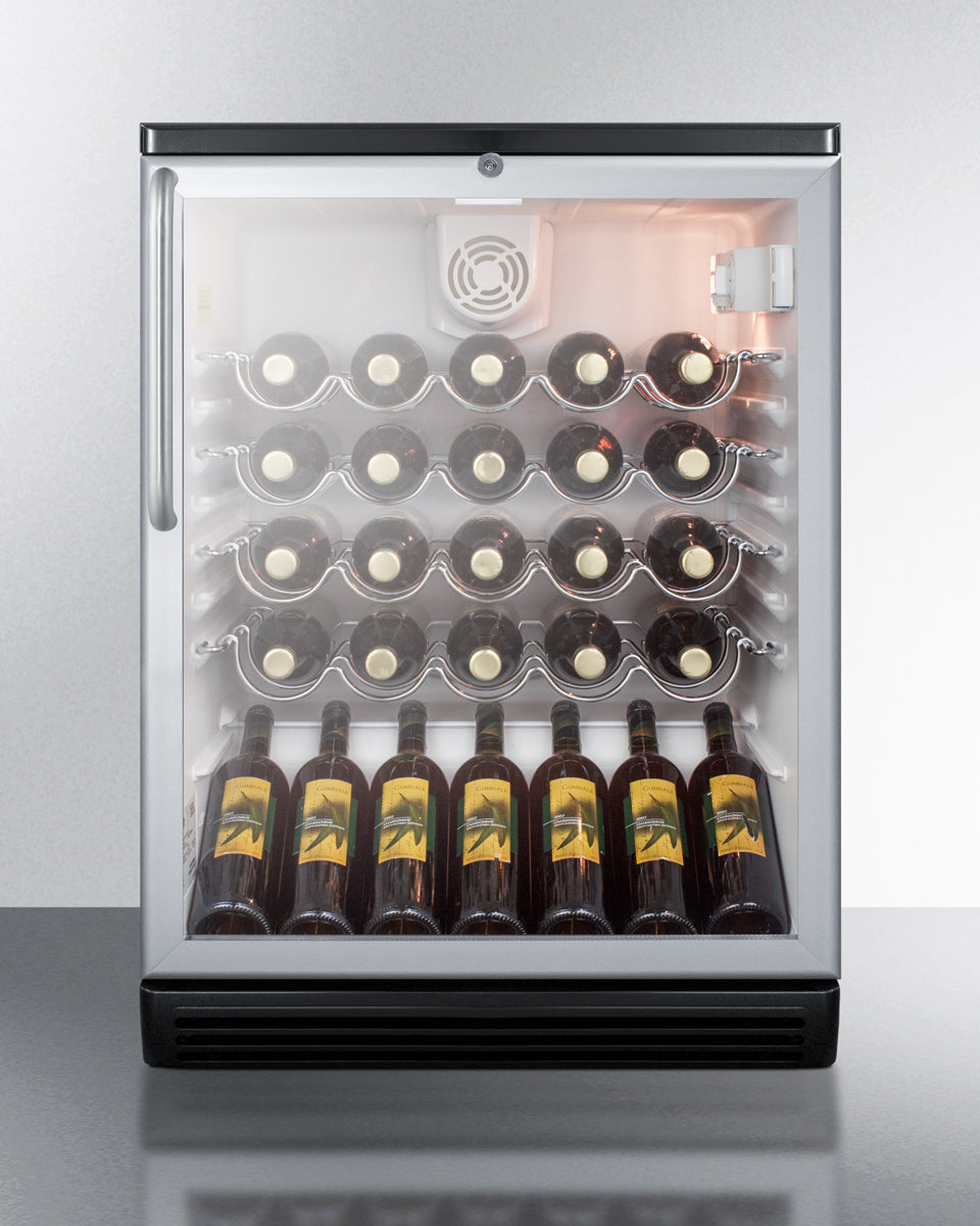 24" Wide Wine Cellar - SWC6GBLTB