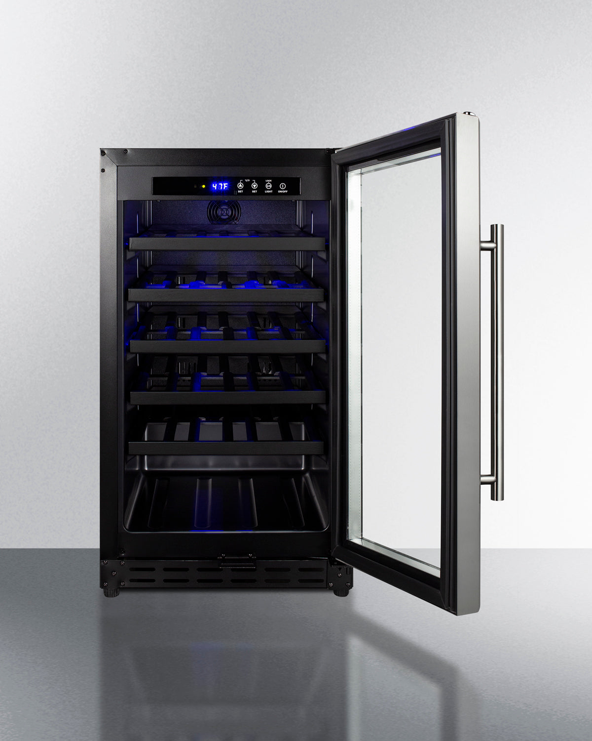 18" Wide Built-In Wine Cellar, ADA Compliant - SWC1840BCSSADA