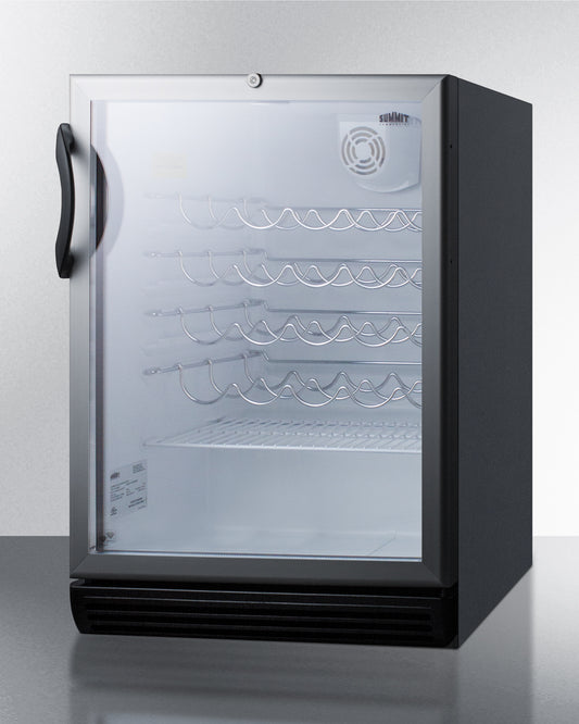 24" Wide Built-In Wine Cellar, ADA Compliant - SWC6GBLBIADA