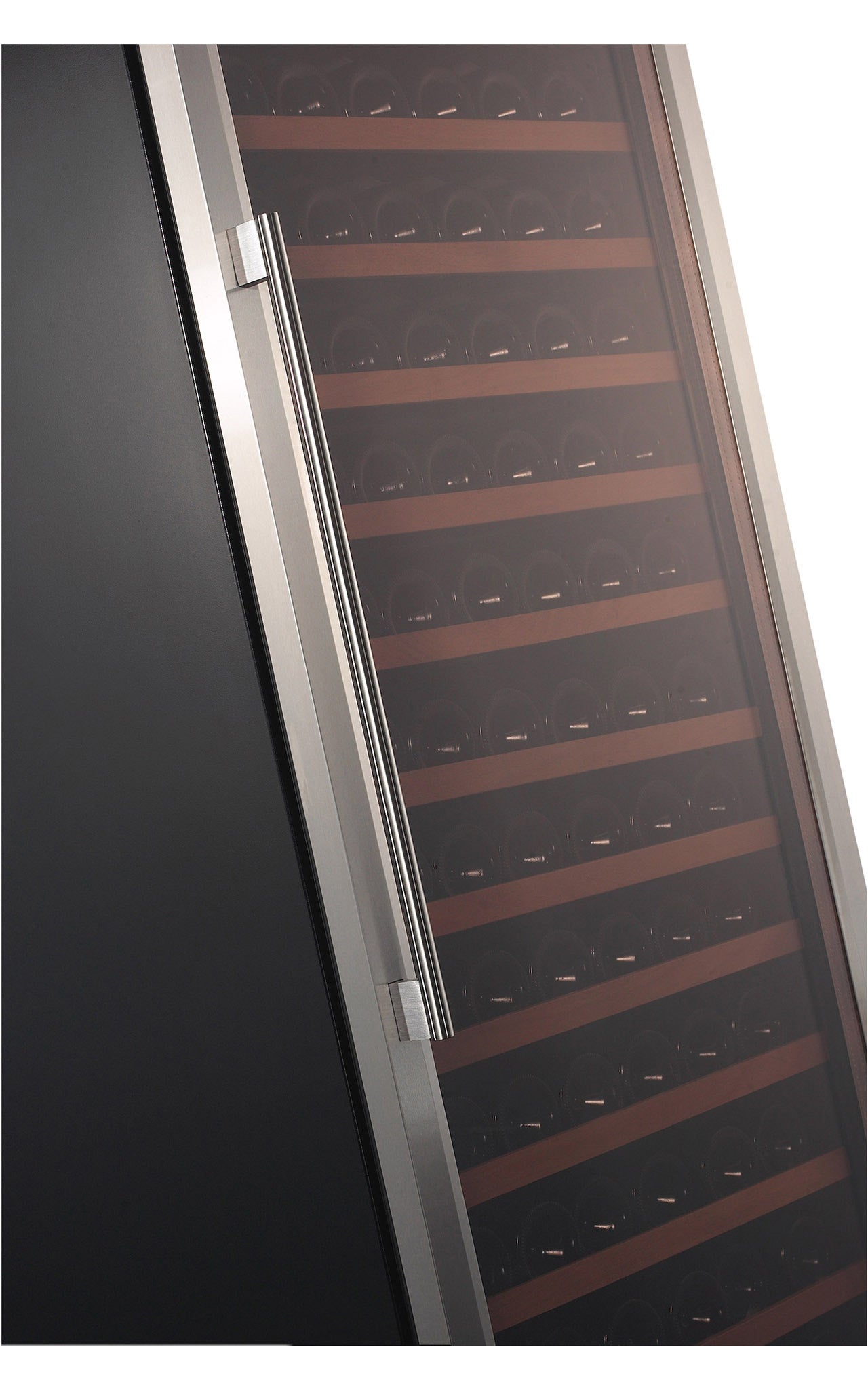 166 Bottle Single Zone Stainless Steel Wine Refrigerator- RE100003