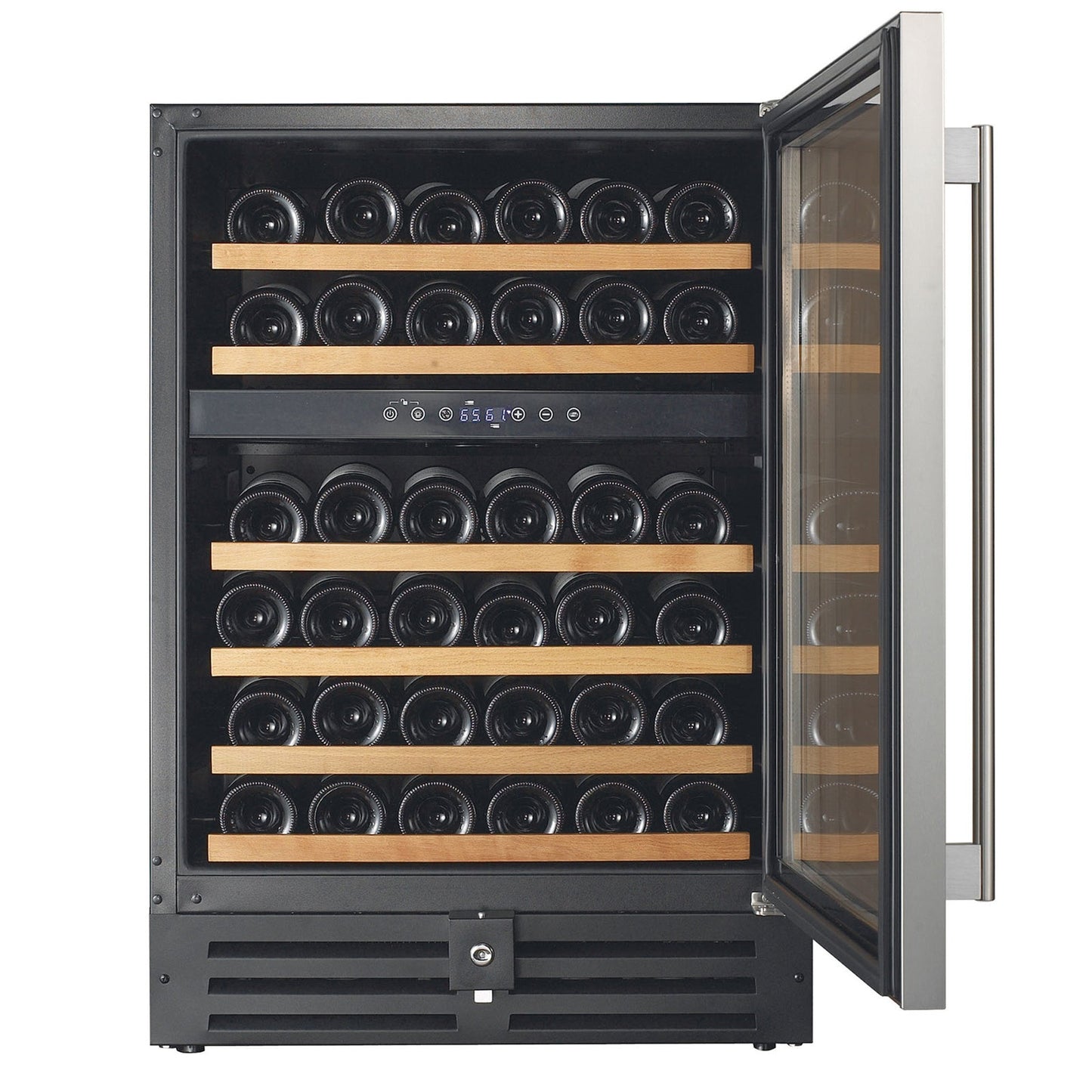 46 Bottle Dual Zone Under Counter Wine Cooler-RE100002