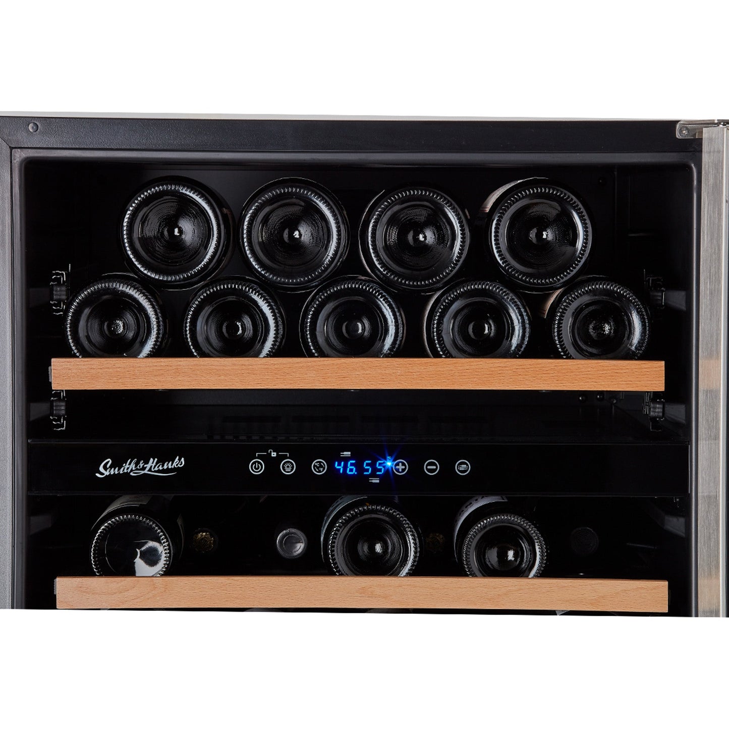 46 Bottle Premium Dual Zone Under Counter Wine Cooler-RE100009