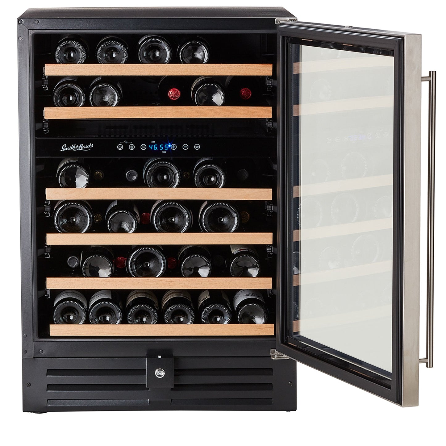 46 Bottle Premium Dual Zone Under Counter Wine Cooler-RE100009