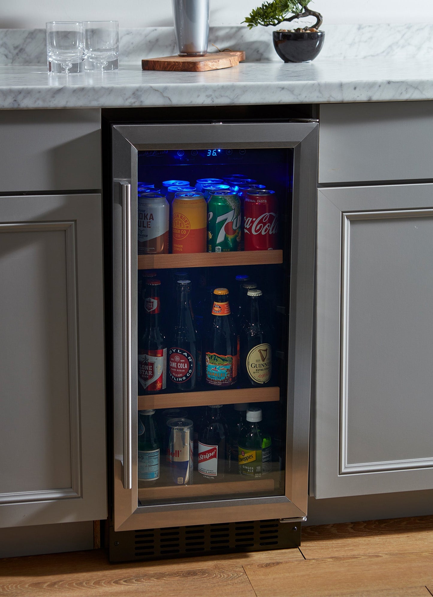 90 Can Under Counter Beverage Cooler- RE100019