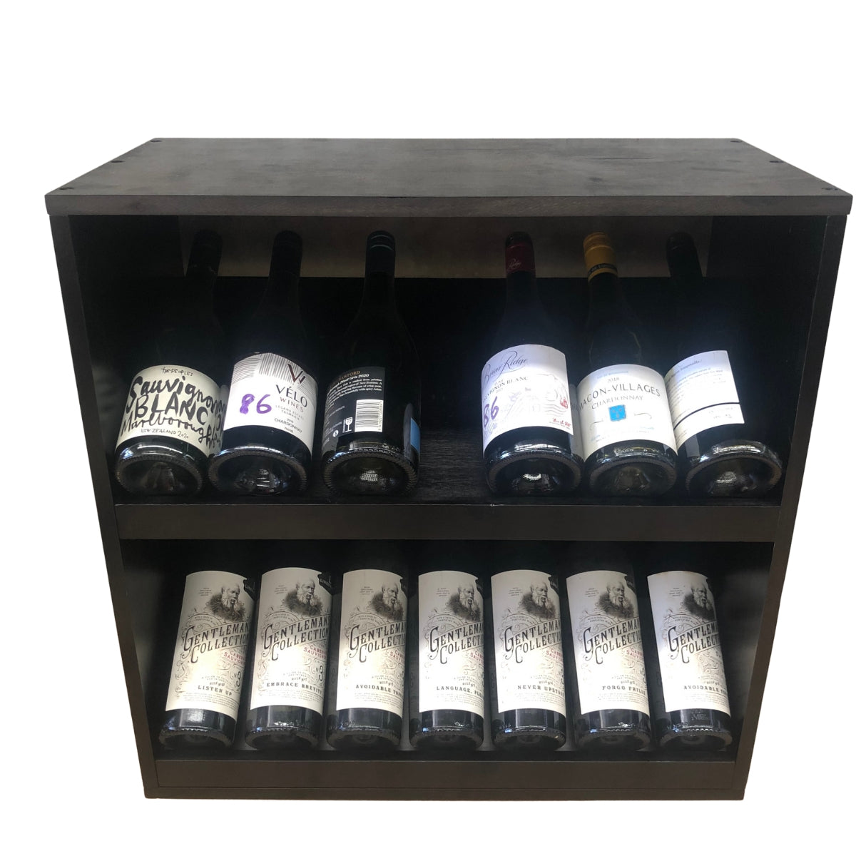 14 Bottle Display Wine Cube