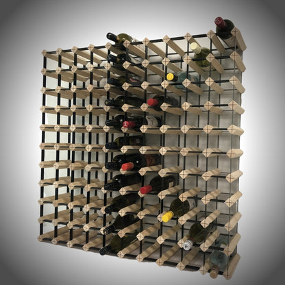 110 Bottle Timber Wine Rack | 10x10 Configuration